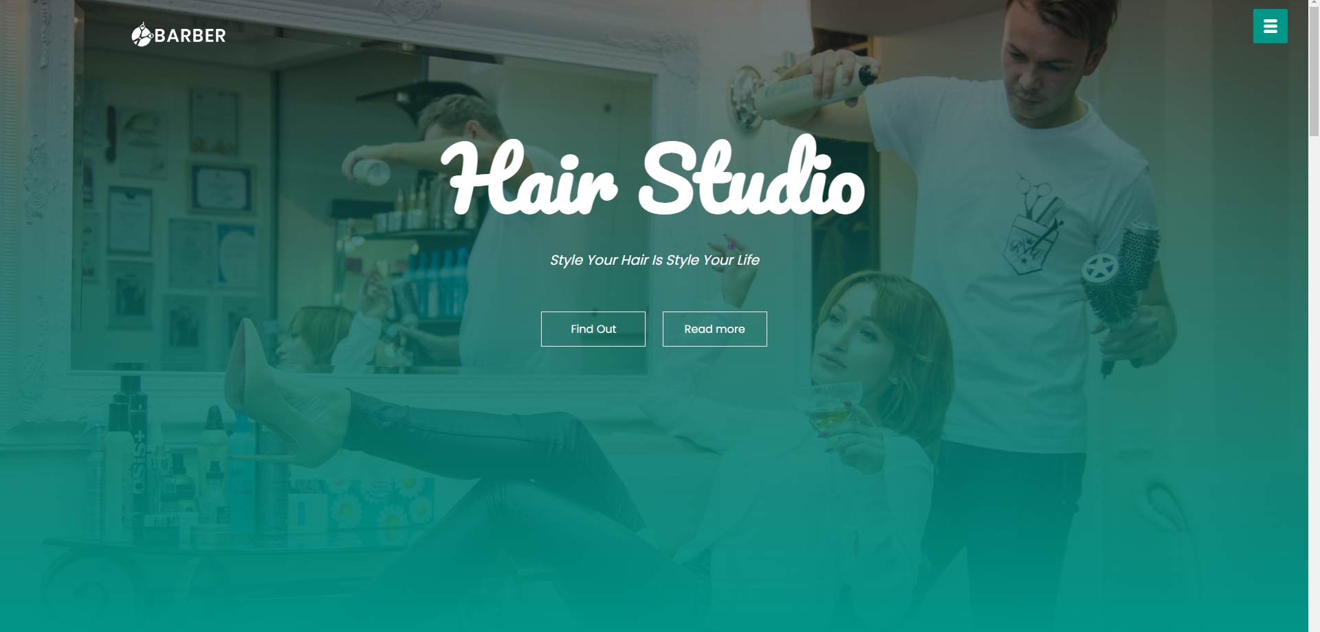 Barber Website